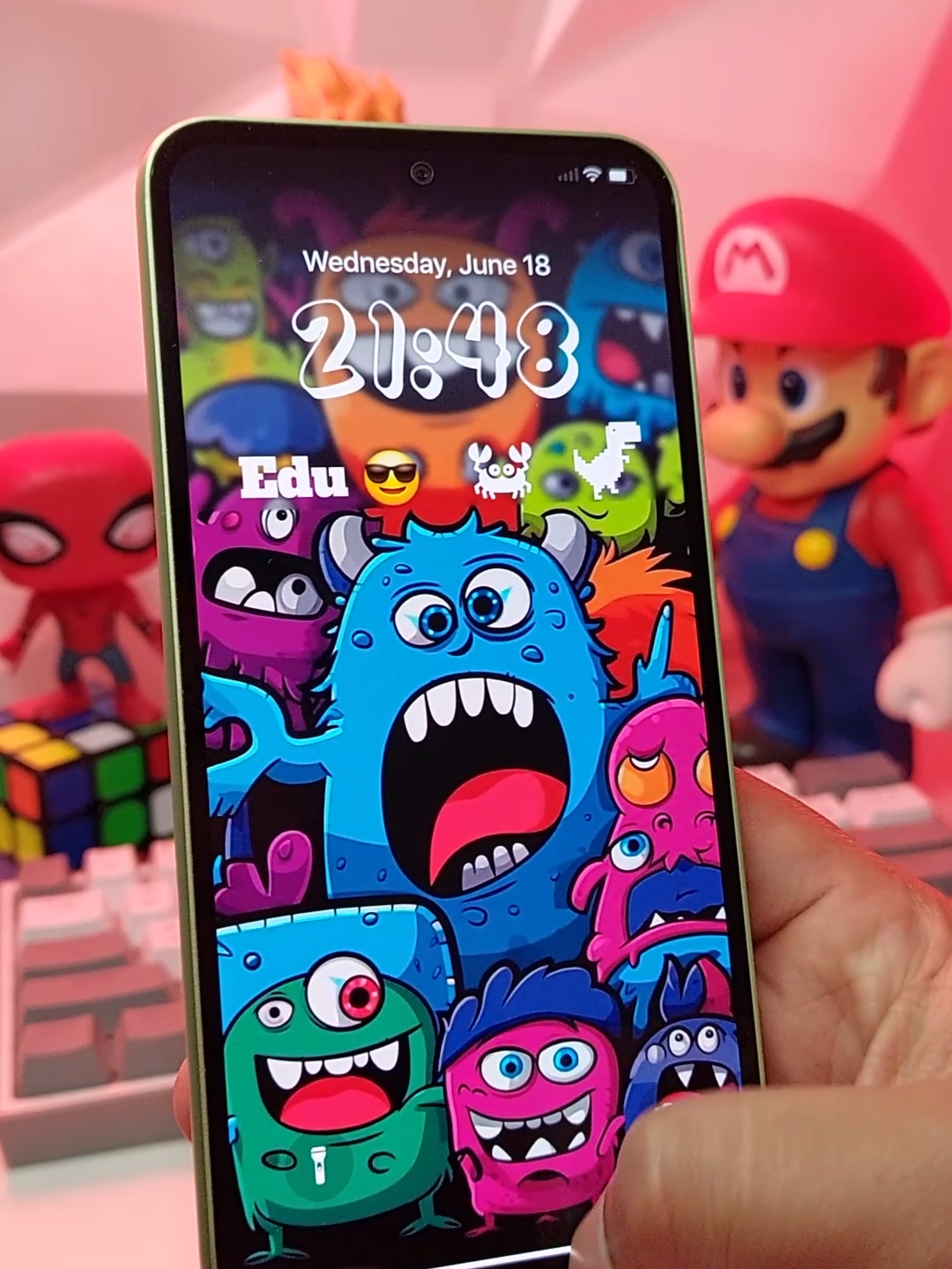 Trucos y Tips Para Android 📲✨ | Tutorial Nombre en GRANDE en la Pantalla de Bloqueo #trucos #consejos #celulares #android #AprendeConTikTok #tutorial #videostiktok