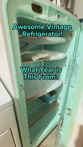What Year is This From? 😍 We Love Classic Appliances! #vintage #jcfrealestate #retro #classic #refrigerator #kitchen #appliances #realtor #realestate 