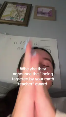 that boy lowkey clocks me but like wtf gotta stay mysterious 🥸 #mathteacher #math #bully #award #fyp #fypシ 
