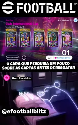 𝐂𝐨𝐧𝐭𝐫𝐚𝐭𝐨 𝐃𝐢𝐫𝐞𝐭𝐨 𝐧ã𝐨 𝐬𝐞 𝐝𝐞𝐬𝐩𝐞𝐫𝐝𝐢ç𝐚 📃🖋️💎 A última missão da Box Show Time: Club Internacional Cup estará disponível na quinta-feira, 18/06/2025, às 05h. Ao completar, você receberá um Contrato Direto para escolher a versão Show Time de Edinson Cavani, Beraldo, Benja Cremaschi ou Facundo Torres. #efootball2025  #efootball2025mobile  #efootball2024  #efootball2024mobile  #efootball  #efootballmobile 