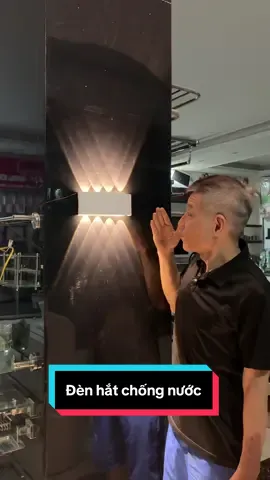 (Vỏ hợp kim nhôm) Đèn tường hắt 8 bóng 8w tiết kiệm điện vỏ hợp kim nhôm kín chống côn trùng #denhat8bong #denhatchongcontrubg #xuhuong #thinhhanh 