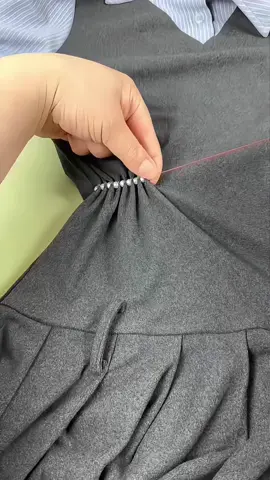 The waist of the clothes is too big #sewing #sewingtiktok #mend  #dresstellinspo 