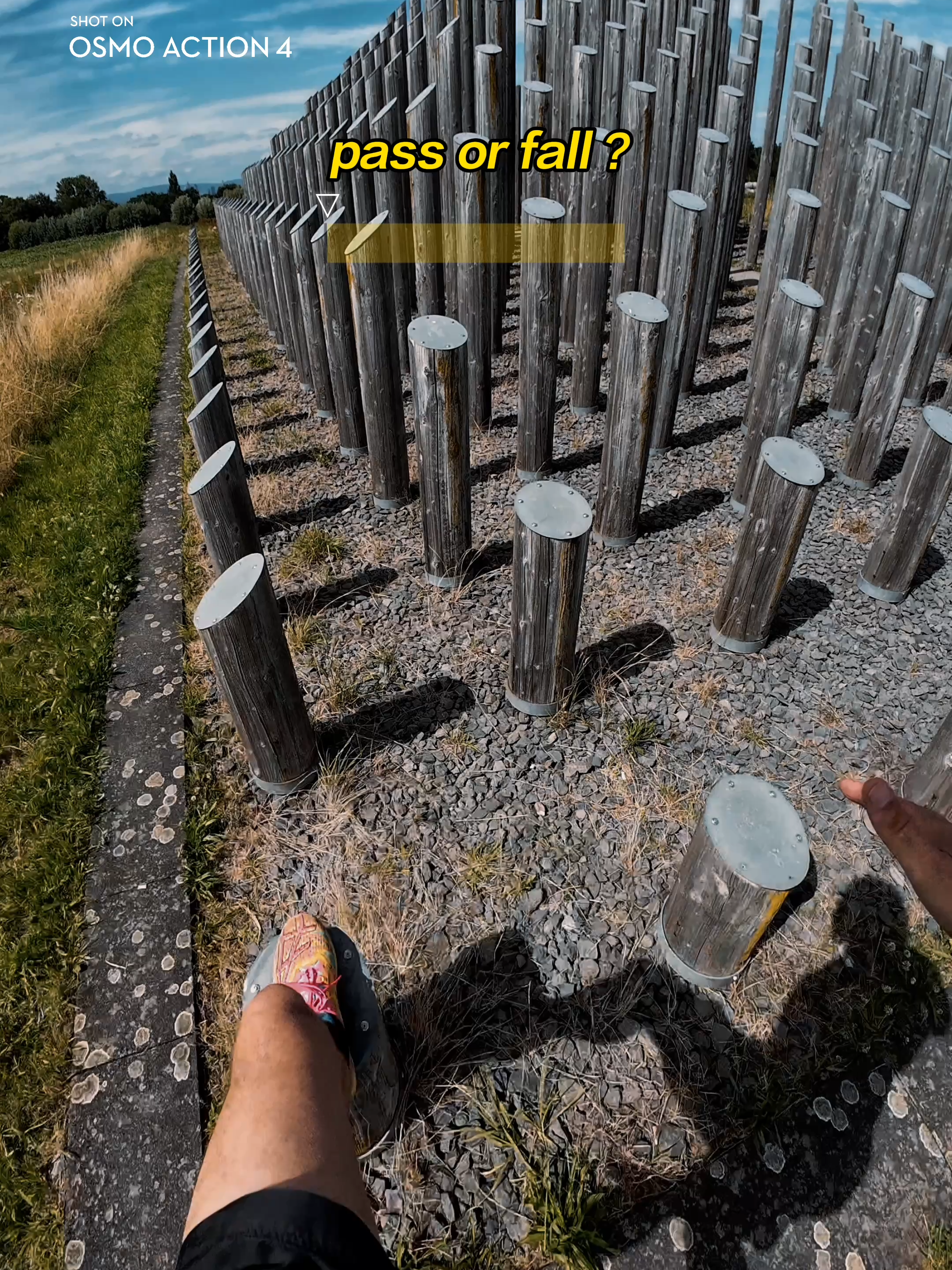 Parkour on pillars? No room for slip-ups. 👟Osmo Action keeps up with every jump in 4K/120fps and RockSteady 3.0. Win or wipeout—captured smooth. 🎥 Created by @raphoubl @olivernordin1  #djiosmo #osmoaction #parkour #actioncamera #exremesports