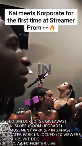 Kai meets Korporate for the first time at Streamer Prom 👀🔥#raud #korporate #fypシ゚viral #viral #raudgeez 