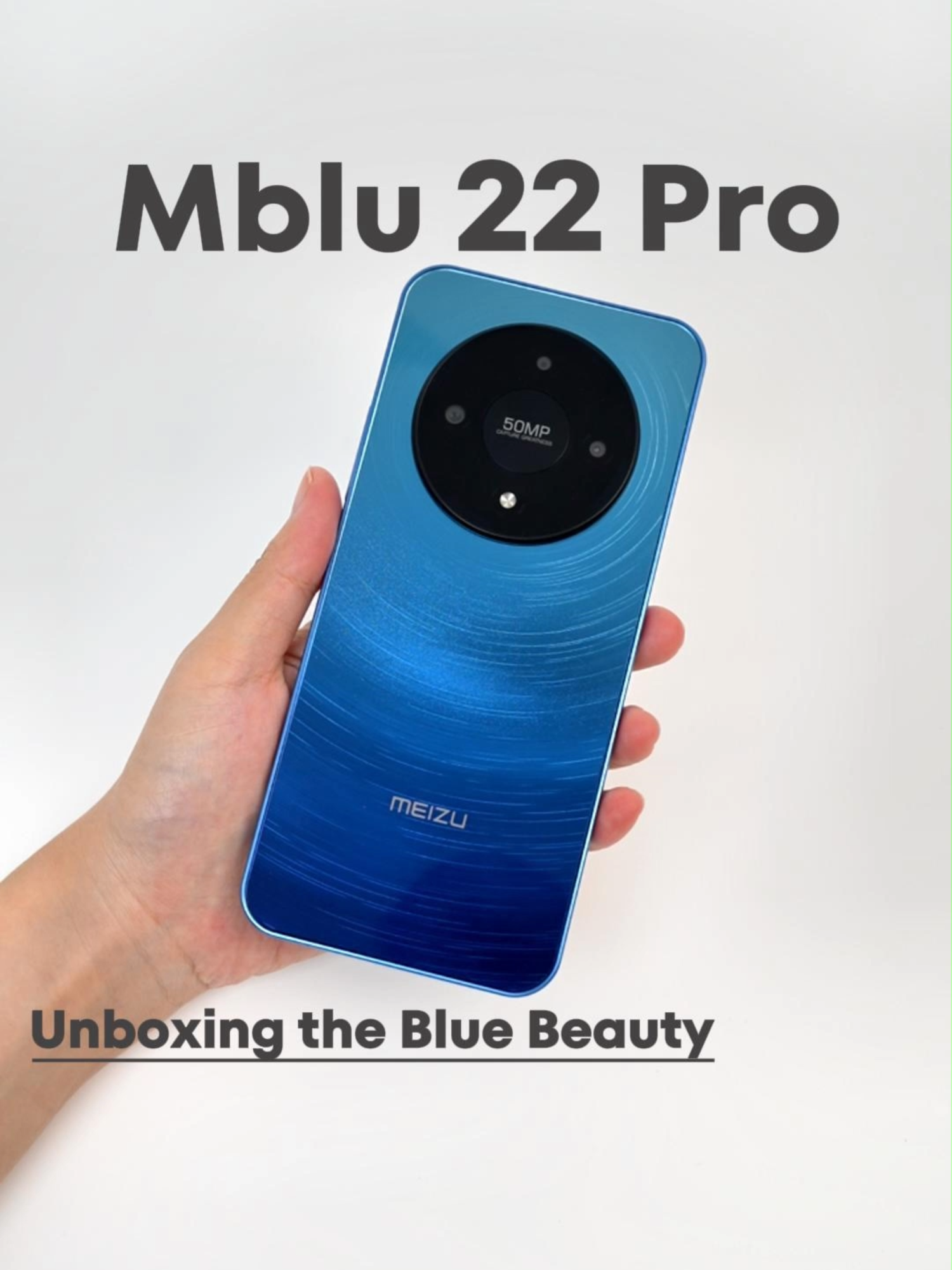 Unboxing the MEIZU Mblu 22 Pro Blue Stunning Gradient Color #MEIZU #Mblu22Pro #phone #Tech #asmr #asmrunboxing #foryou #unboxing #blue #Mblu22Series