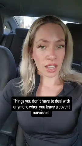 Things you don’t have to deal with anymore when you leave a covert narcissist. #traumabond #covertnarcissisticabuse #npdabuse #narctok #covertnarcissist #covertnarcissisticabuse #npd #npdsurvivor #narcissisticrelationshiprecovery #npdsurvivor #narcissistsurvivor #narcissism #narcissisticabuse #narcissisticrelationship #npdabuse #covertnarc 