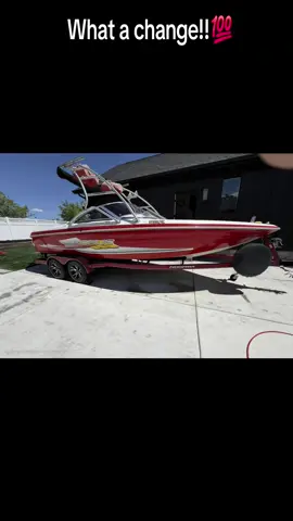 Such a stunning face lift! Just because something's older, doesn't mean you get rid of it. Anything can be fixed and updated! #foryou #fyp #Love #inlove #lakelife #goodvibes #goodpeople #Lifestyle #moomba #boat #boating #beautiful #lake #fishing #wakeboat #fullsend #goodlooking 