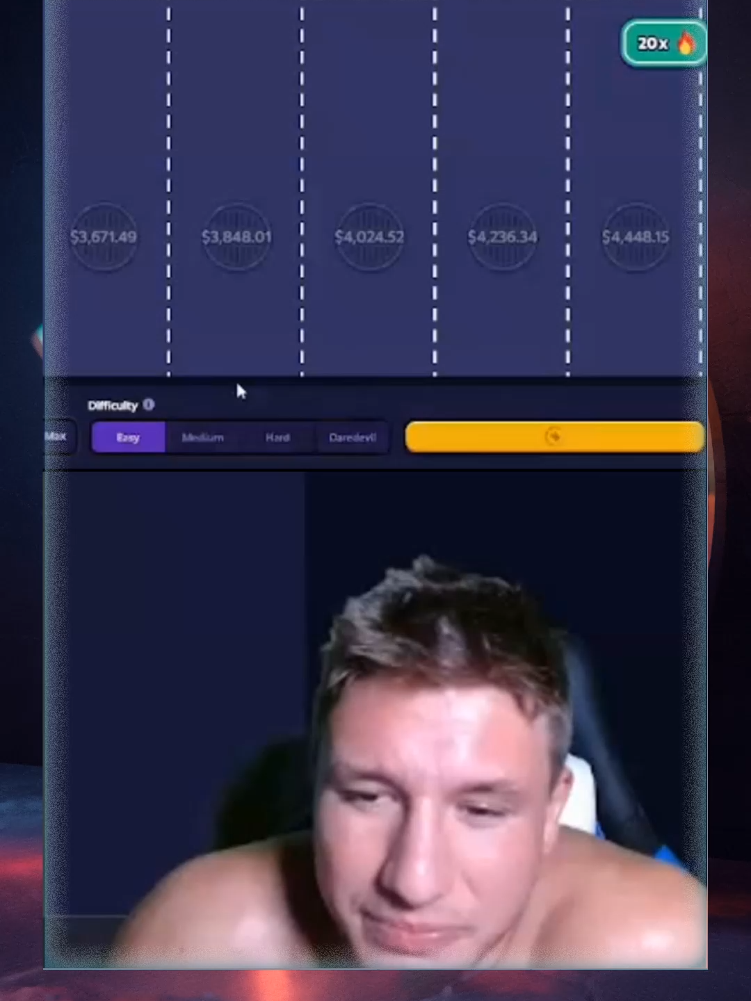 stacked like a vault #stevewilldoit #steve #roobet #kickstreaming