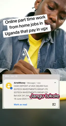 Online part time work from home jobs in Uganda that pay in ugx, Work from home #WorkFromHome #WorkFromHomeTips #HomeofficeSetup  #WorkEromHomeLife #Productivity Hacks #WorkSmart  #EntrepreneurLife #DailyRoutine #SideHustle #MakingMoneyOnline 