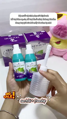 Mấy bà ơi muối vệ sinh Lilyfresh seoo kìa #muoivesinhphunu #muoivesinhlilyfresh #lilyfresh #viemphukhoa #viemnhiemphukhoa #khihuhuyettrang #phunu #phaidepngaynay #LearnOnTikTok #fypシ #maykids23 