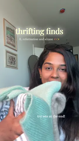 thrifting karma gave me sézane cardigans and reformation pants!! @Sézane @reformation  #thriftinghaul #thrifting #sezanelovers #reformation #sezane #styleinspo #OOTD