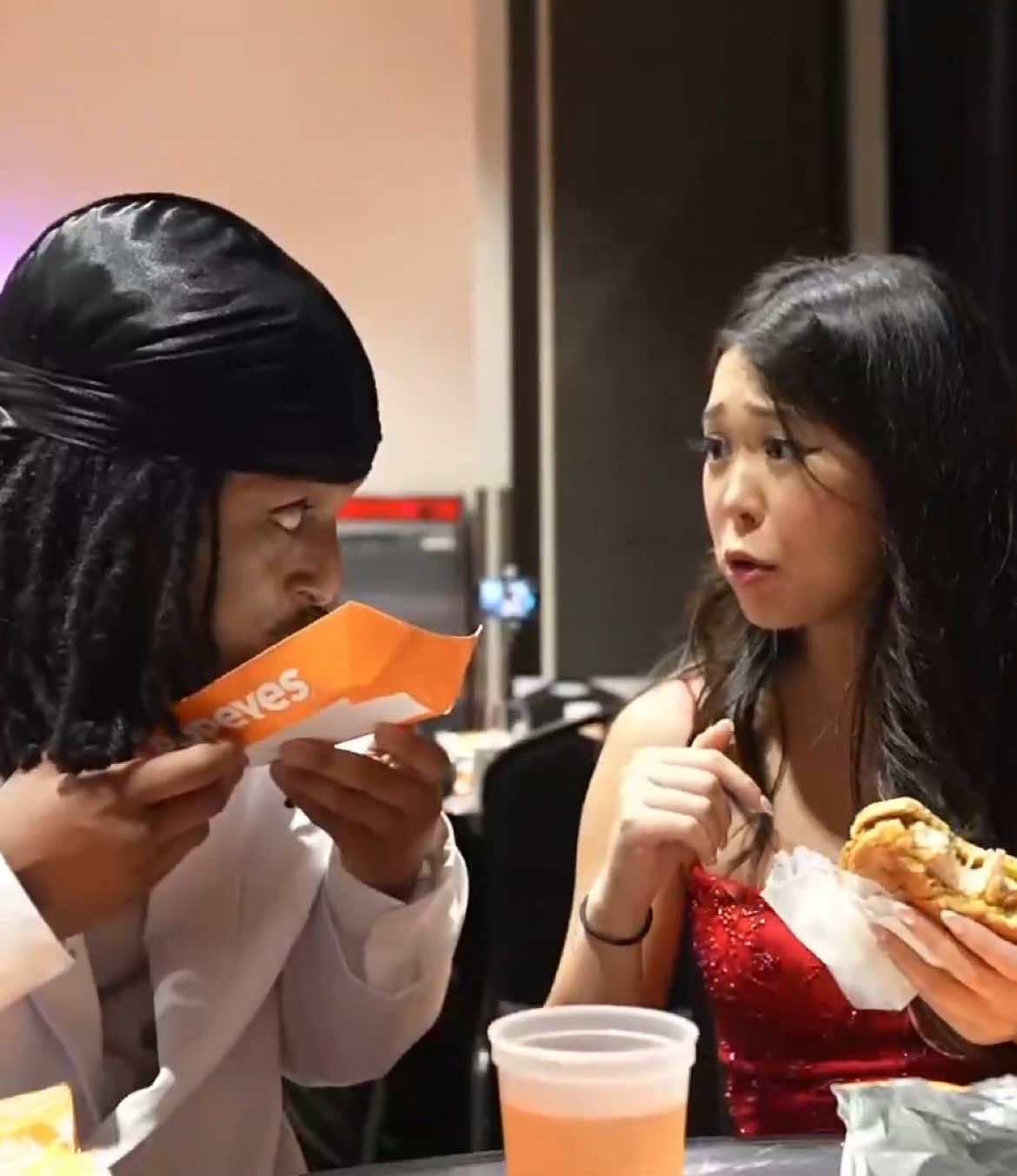 Agent Took One Bite… and It Was GAME OVER for That Popeyes! #fyp #popeyes #agent00 #extraemily #prom #funnymike #gameover #destroyed 