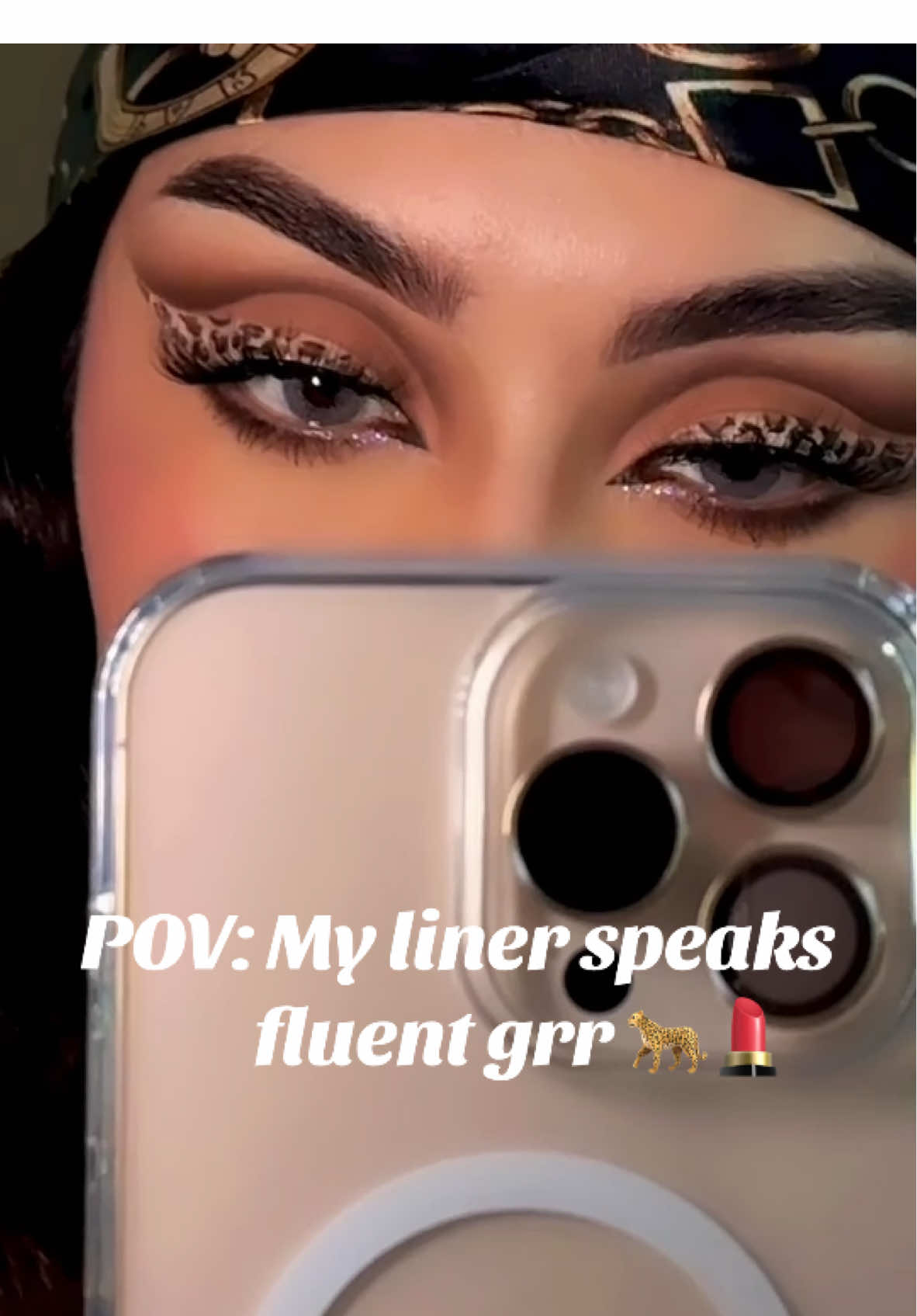 not me feeling dangerous after eyeliner 😈💅😂 #tutorial #makeuptutorial  DameUnGrr #eyelinercheck #grr #POVmakeup #eyemakeup #makeuptok #fypシ #makeuptransformation #graphicliner #viral products:  eyeshadow @ColourPop Cosmetics  eyebrow @Anastasia Beverly Hills  lashes @SHEGLAM  color contact @TTDeye Colored Contact Lens  concealer @NYX Professional Makeup @e.l.f. Cosmetics  eyeliner @KIKO Milano USA  @Morphe Cosmetics 
