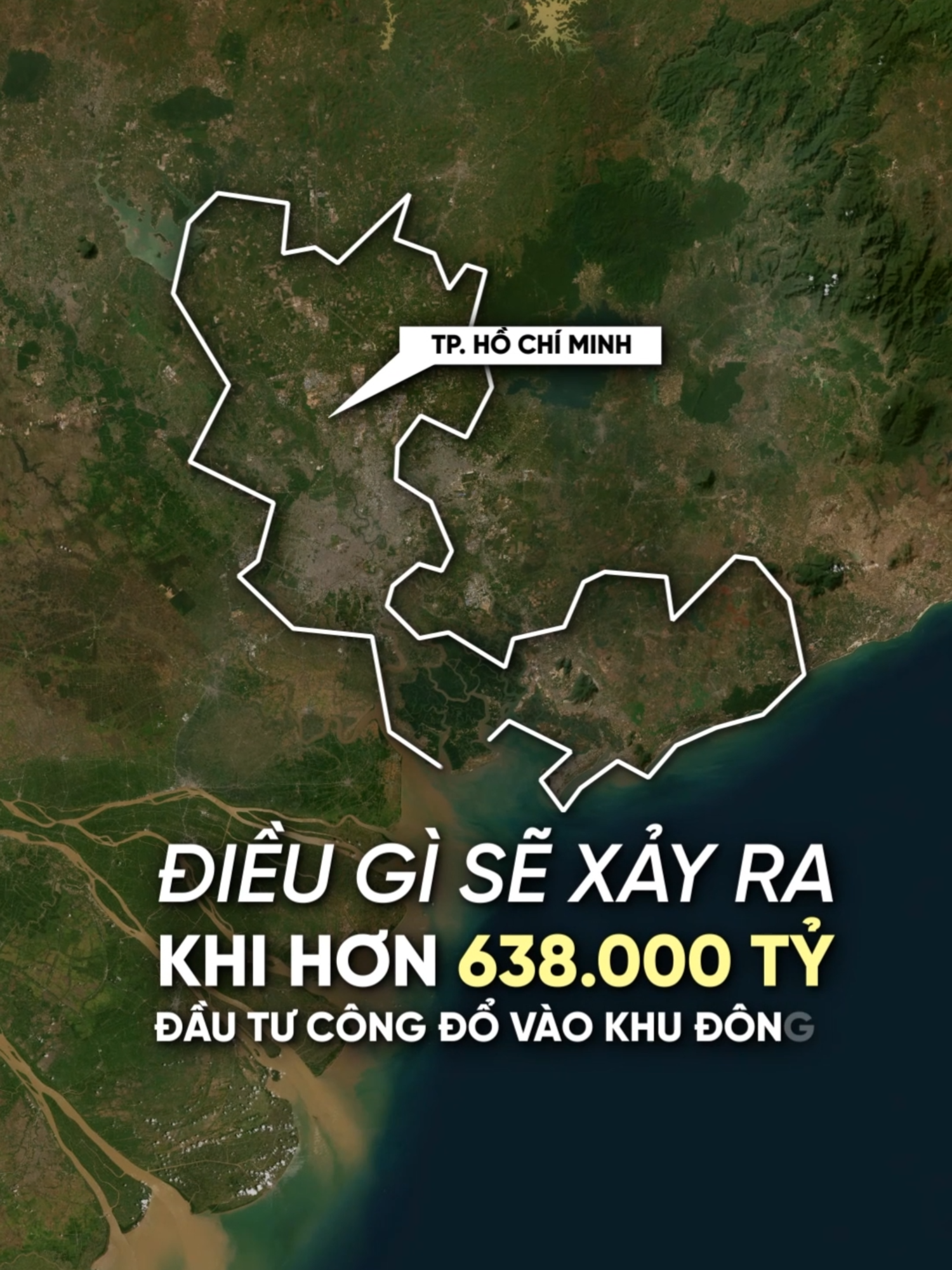 Loạt siêu dự án, hạ tầng với vốn đầu tư công hơn 638.000 tỷ đồng là bước chuẩn bị về mặt hạ tầng trước khi hình thành siêu đô thị TP.HCM sau sáp nhập. #agg #angia #angiagroup #thegio #thegioriverside #batdongsan #bds