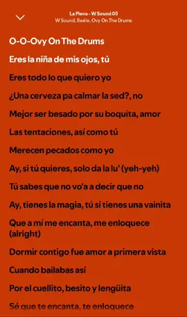 La Plena - W Sound, Ovy On The Drums #urbano #fyp #laplena #niña de mis #ojos #ovyonthedrums #wsound 