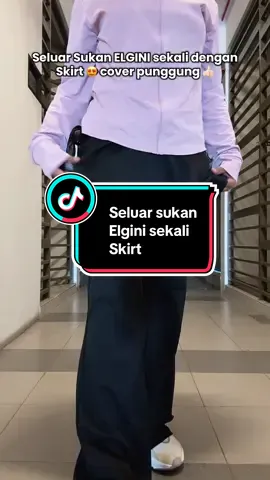 Seluar sekali skirt ni memang cantik sangat kalau korang pakai ☺️ memang tak rugi beli 👍🏻 #seluar #seluarviral #seluarjogging #seluarelgini #seluarsukan #seluaryoga #seluarmurah #seluarcantik #seluarjoggingwanita #seluarhiking #elgini #elginipants #elginibootcut 