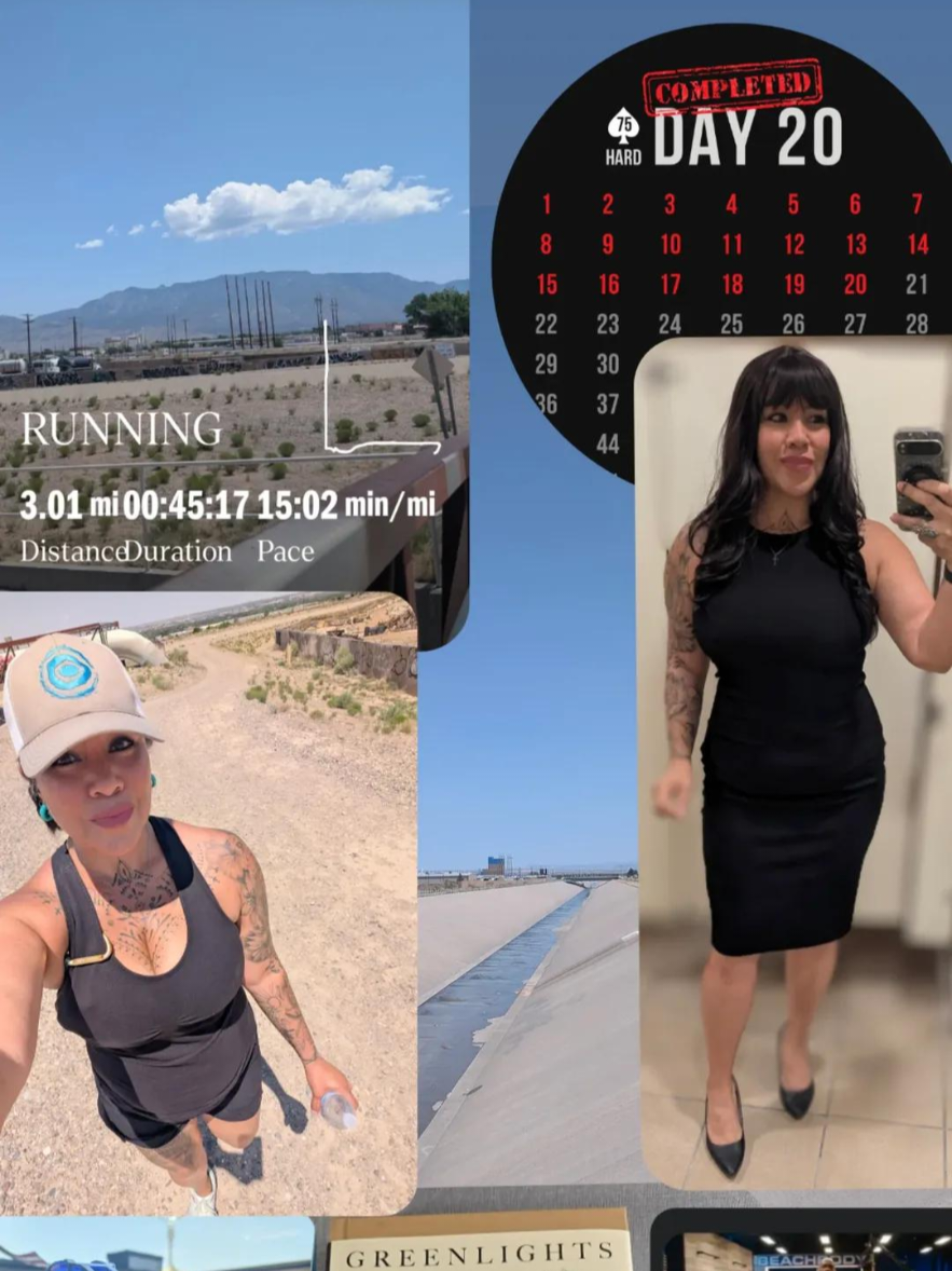 Day 20 complete ✅ #75hard #mentaltoughness #SelfCare #healing #mind #body #Soul 