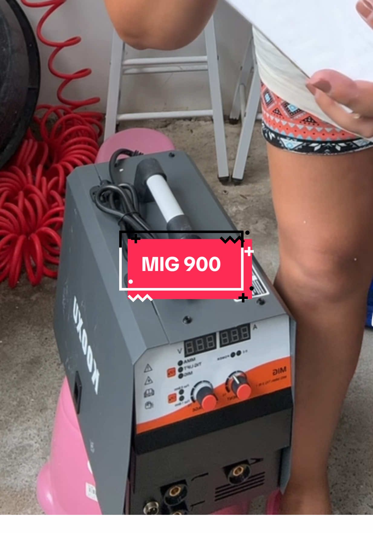 MIG 900 INVERTER Welding Machine. Complete set na. Mamimili nalang kayo sa yellow basket kung ilang amperes pipiliin nyo #inverterweldingmachine #weldingmachine #migwelding 
