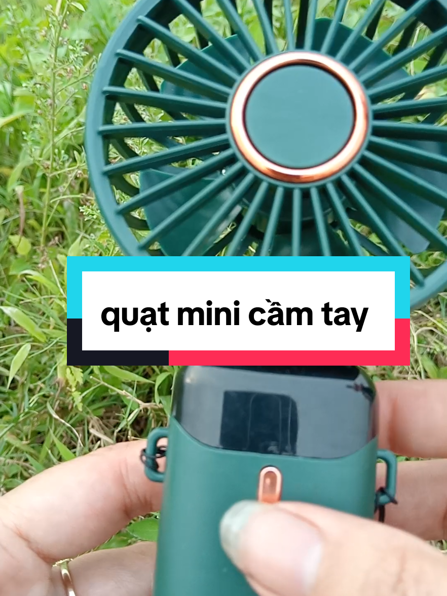1 em quạt mini cầm tay siêu tiện ích #quatcamtaymini #quattichdien 
