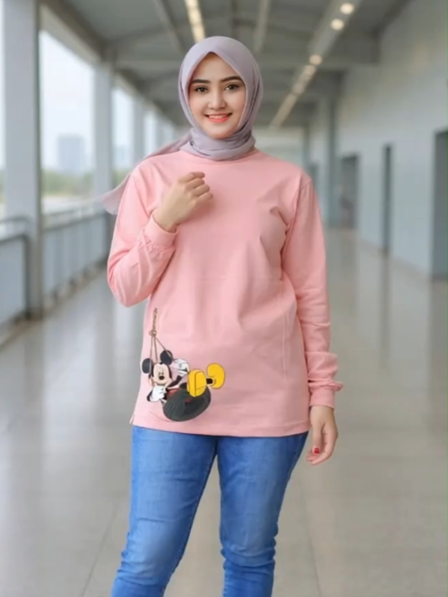 Baju hijab comfy & gemes? Ini dia jawabannya! #KaosHijab #BajuMuslimah #HijabStyle #AtasanPanjang #OOTDHijab #fyp #fy #foryou #foryoupage #xcyzba #ai
