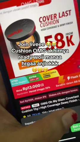 gasss join 🥰 #omgcushion #cushionlokal #4uuuu 