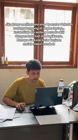 Bukankah begitu para Operator Sekolah?? 🤓 #Operatorsekolah #operatordapodik #dapodik #komedipendidikan #fyp 