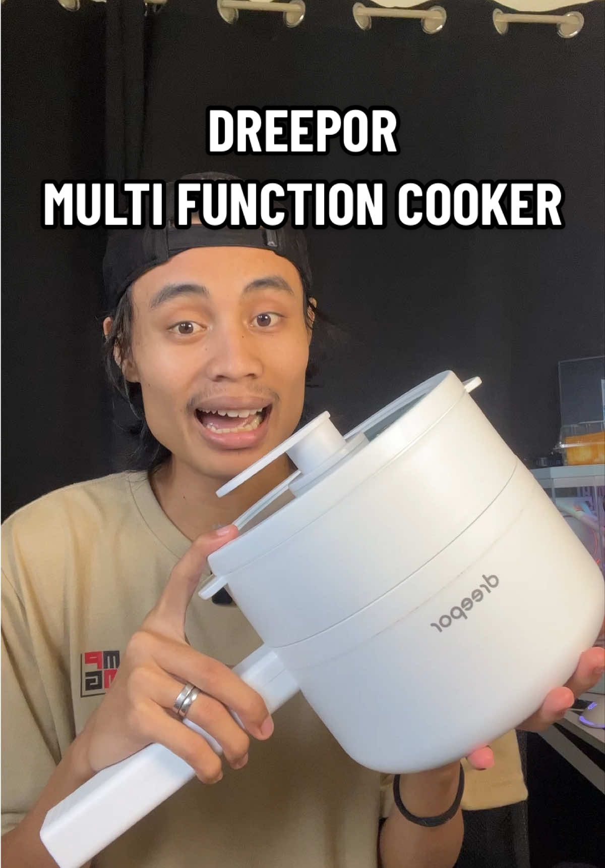 Ito na yung multi function cooker para sa mga estudyante at sa mga naka apartment Disclaimer: Price may vary  #dreepor #multifunctioncooker #electriccooker #studentlife #apartmentliving #boardinghouse #ricecooker #steamer 