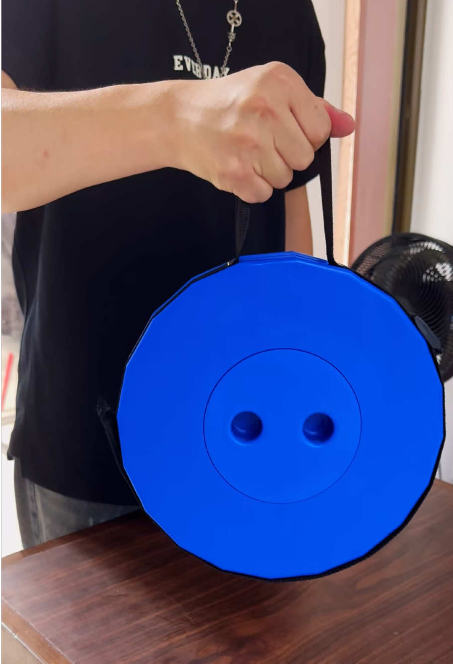 Unbelievable! This is actually a portable folding stool!