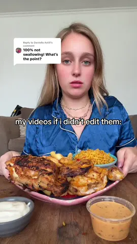 Replying to @Daniella Astill 100%? really?  #nandos #nandosmukbang #eatwithme #mukbang #eatdinnerwithme #ukfood #britishfood #eatingfood #eatandtalk @Nando’s UK & Ireland 