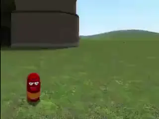 Red dies in  gmod #welldone #welldonefnf #oioioi #larvacartoon #larva #gmod #childhood #charliethesteak 