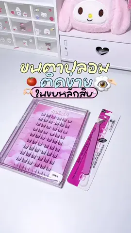 ขนตาจึ่ง ไม่ต้องไปต่อ 🤏🏻👁️✨ #พิกัดขนตาปลอม #ขนตาปลอม #ขนตาจับช่อ #ขนตาปลอมไม่ต้องใช้กาว #พิกัดความสวย 