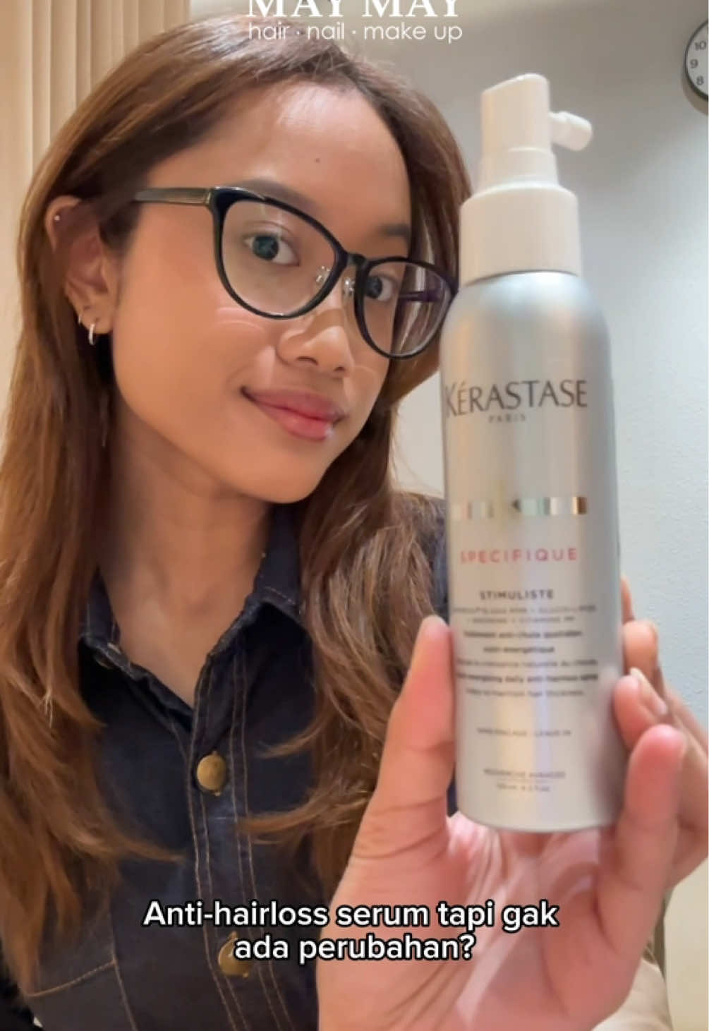 Khawatir rambut masih rontok? Pastikan Kérastase Stimuliste dipakai di kulit kepala yang bersih, bukan di batang rambut yaa. Cek sekarang di May May Salon ID #Rontok #RambutRontok #Stimuliste #HairLoss #serumrambut #Kerastase #Hairtips #MayMaySalon