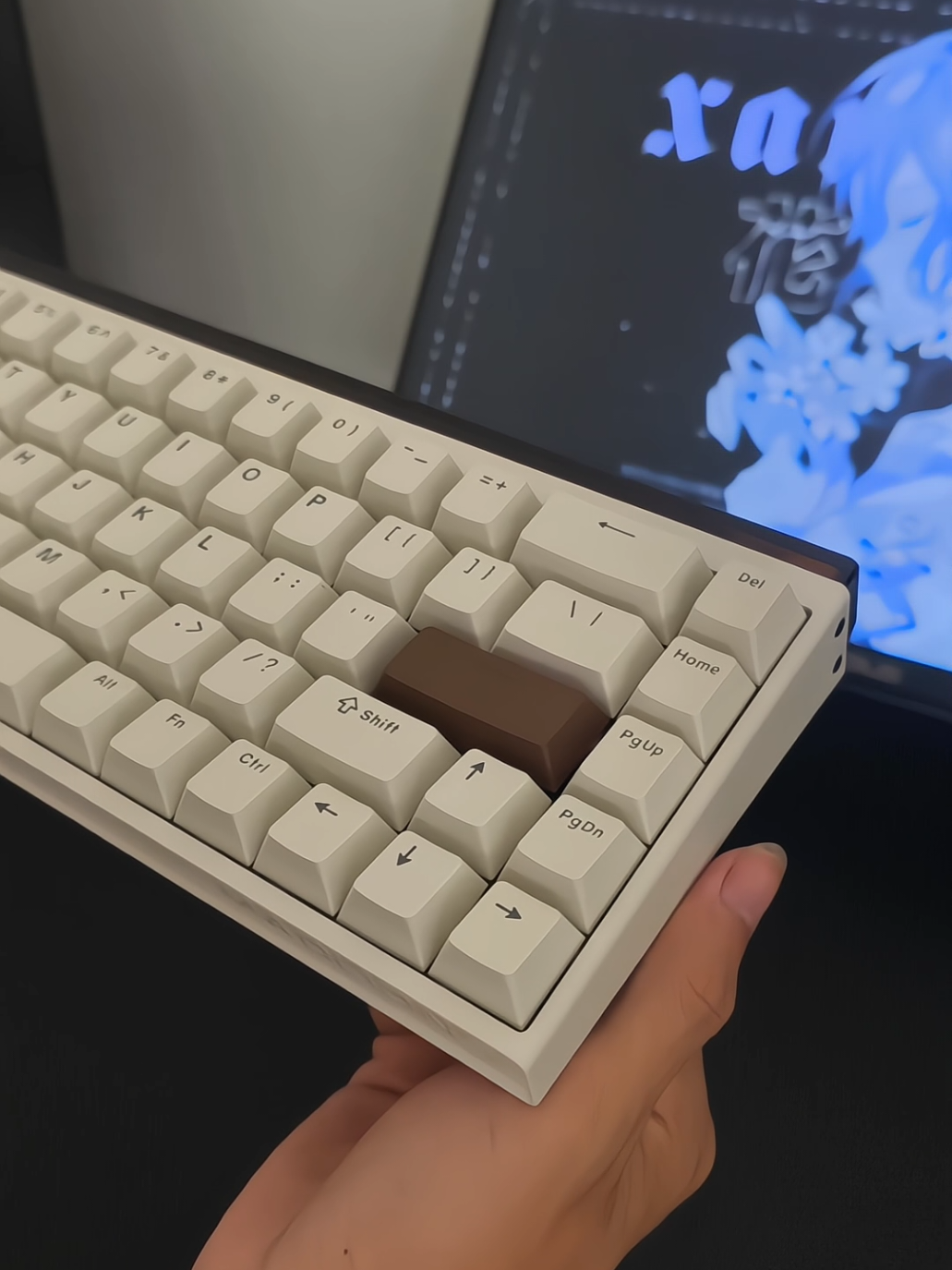 Nano68 ! đẹp lại còn rẻ 8k polling rate  Rapid trigger 0,01 mm  đặc biệt là giải led 🥲 #nano68  #setup #wallpaper #Techtok #keyboard #keeng2905 