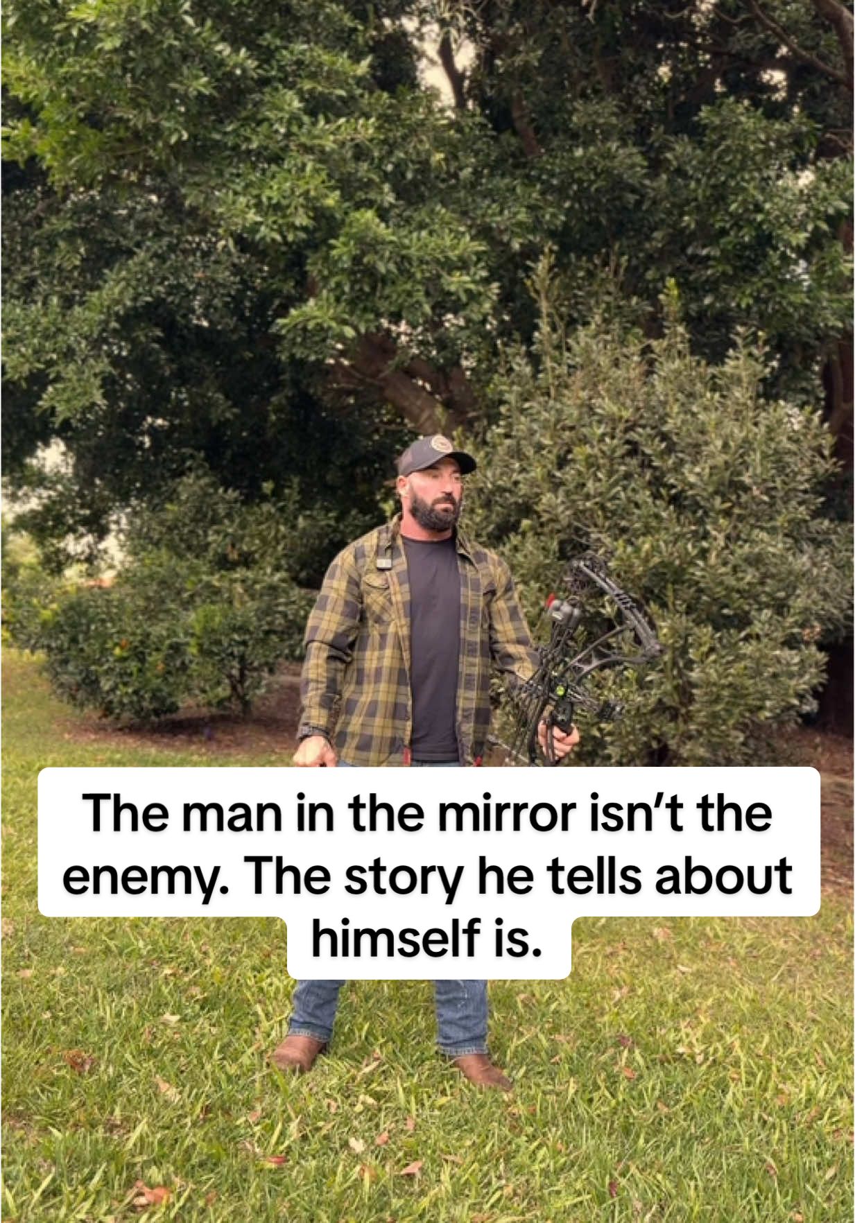 A man’s real enemy! #mensmentalhealth #mensmindset #menswork 