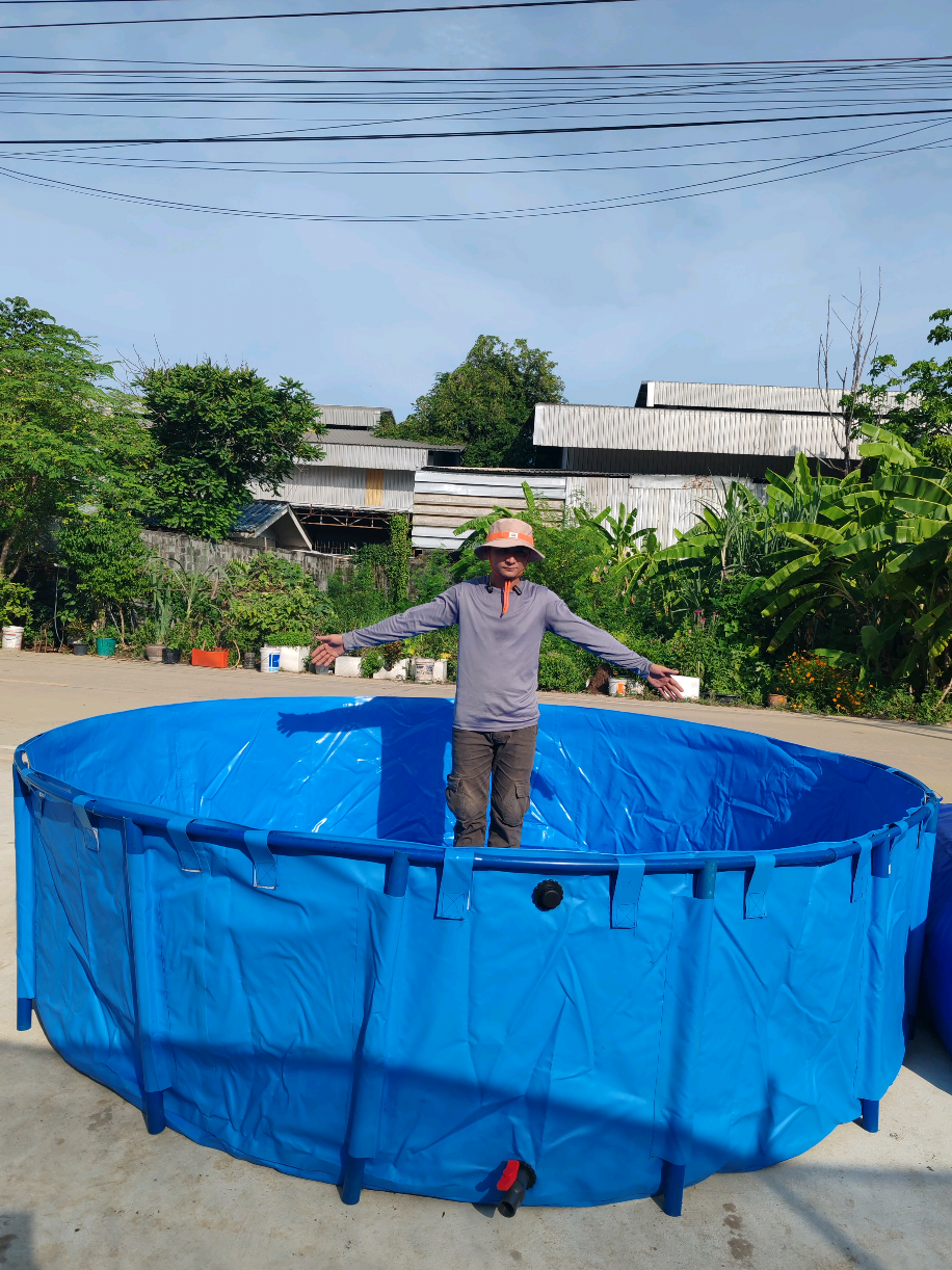 บ่อกลม PVC  ความหนา 1 มิลลิเมตร  ขนาด (เส้นผ่าศูนย์กลางXความสูง) 3x0.8 เมตร  พิเศษ สุดๆ จาก KASETPLUS มีของแจกแถมให้ -ตาข่ายคลุมปากบ่อ -คลิปล็อกตาข่ายคลุมปากบ่อ -เทปซ่อมอเนกประสงค์ ย้ำๆๆๆ ตัวบ่อพร้อมโครงนะคะ รอบนี้มาพร้อมกับโครงค่า สนใจติดต่อสอบถามได้ค่า #บ่อกลม #บ่อpvc #บ่อกลมpve  #บ่อเก็บน้ำ #บ่อเลี้ยงสัตว์น้ํา #บ่อน้ํา #เทรนวันนี้ #เทรน 