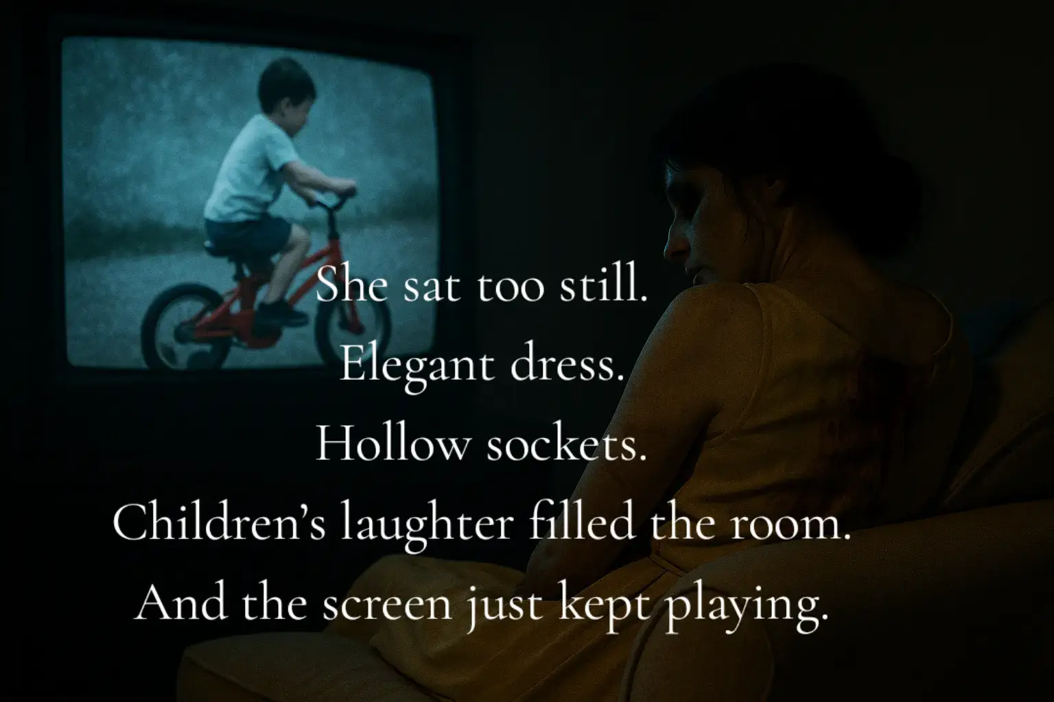 She’s not just dead. She’s arranged. And the TV won’t stop laughing. From a psychological noir where nothing is random—and revenge doesn’t always knock. Who killed her? Why the eyes? And why the bike keeps looping… #psychologicalthriller #noirfiction #tiktokbooks #BookTok #darkfiction #mysterytok #corruptionkills #aestheticcreepy #whodunit #revengeplot #truecrimevibes #psychologicalnoir #upcomingbook #redchildrenshoes #darktok 
