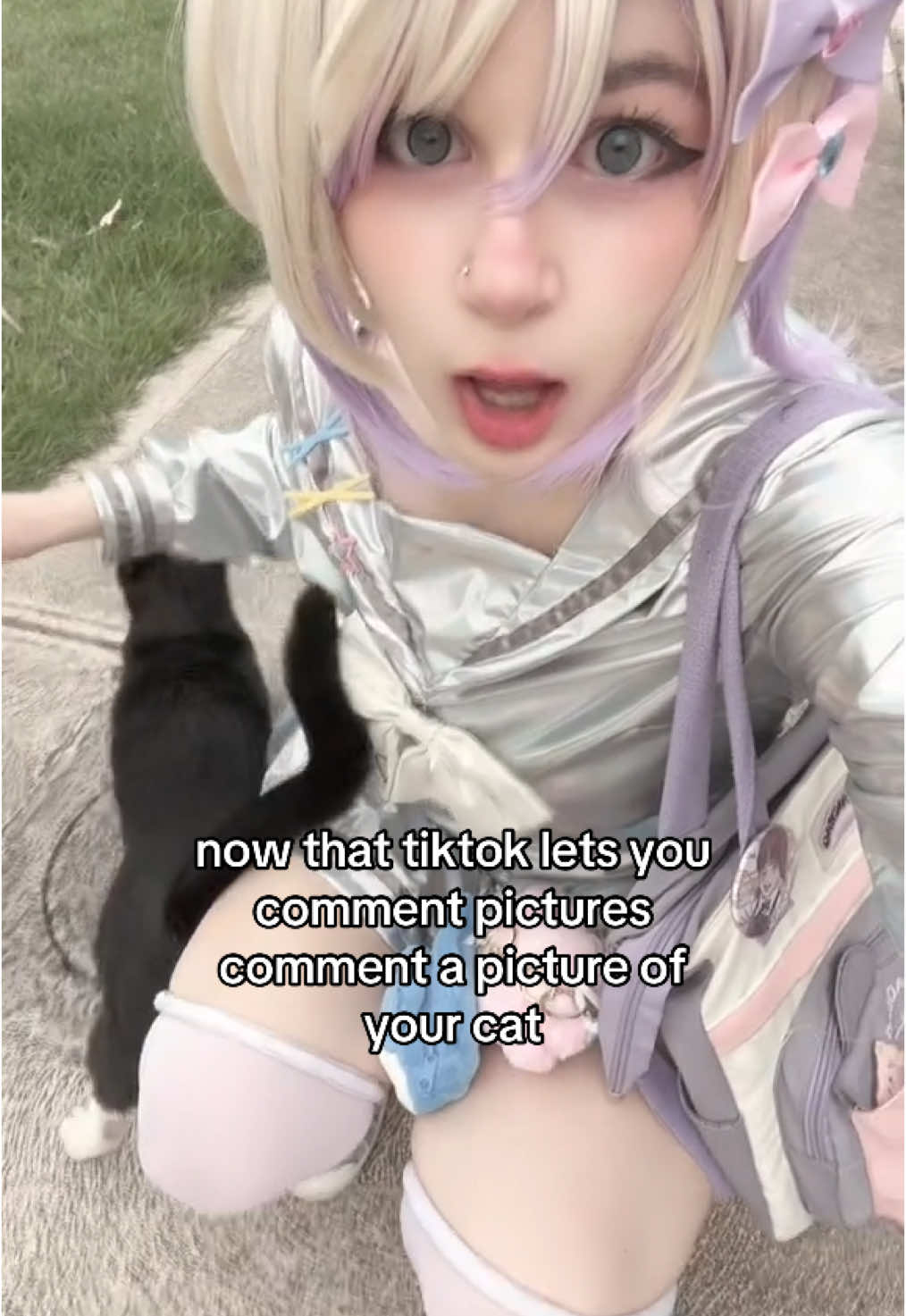 this is my cat #kangel #needystreameroverload #cosplay #fypシ 