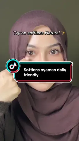 Cakep natural banget #softlens #luvubblesoftlens #rekomendasisoftlens #fyp 