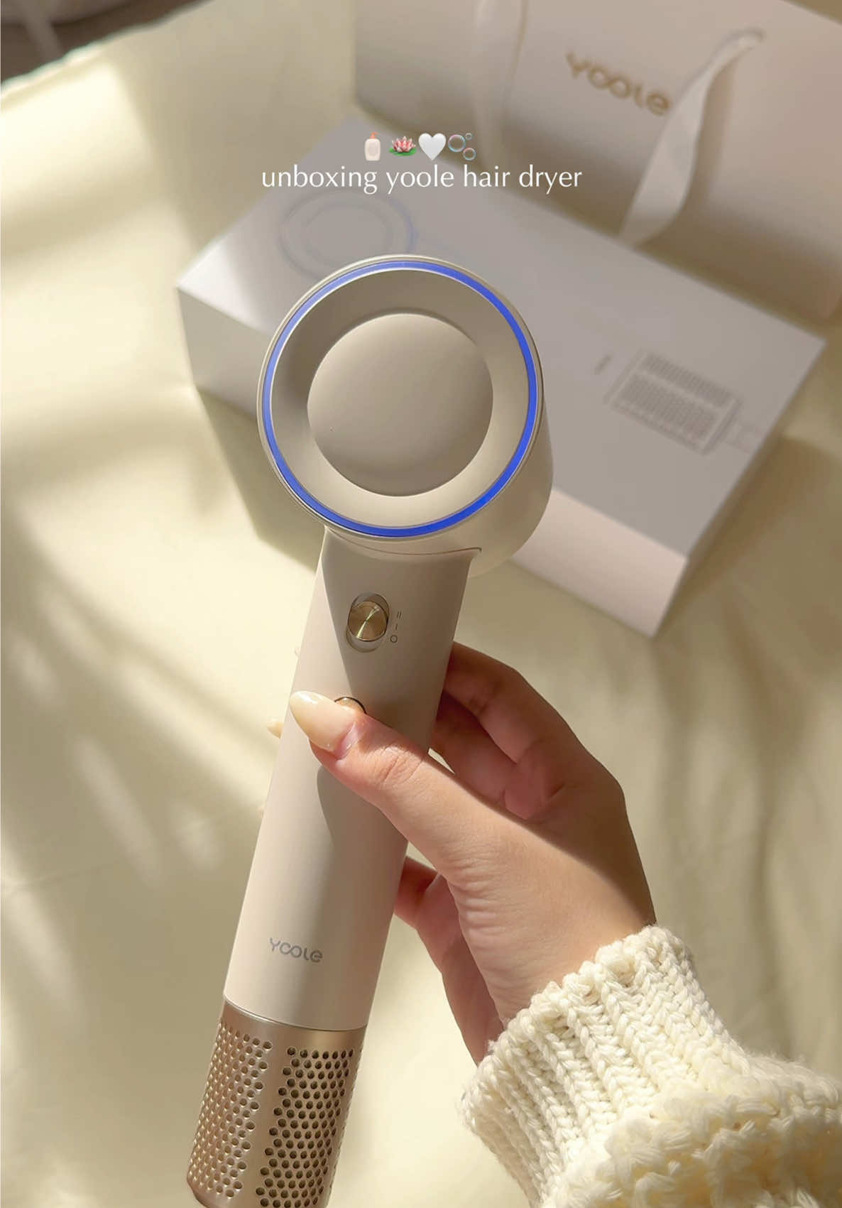 Replying to @Heart i’m obsessed with my new hair dryer 🤍✨🪷 from @YOOLE 💫 #Yoole #Yooles+ #YoolePhilippines #yoolehairdryer  #YooleYourLife  #Yooler #hairdryer 