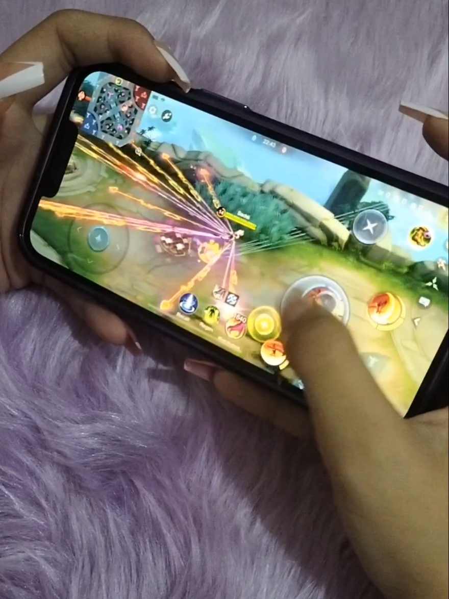 girl player #fyp #foryoupage #handcam #MLBB 