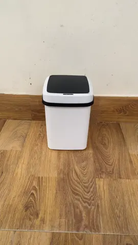 Thùng Rác Thông Minh 13Lít Cảm Biến Tự Đóng Mở Chạy Pin Tiểu#xuhuong #thinhhanh #giadungtienich 
