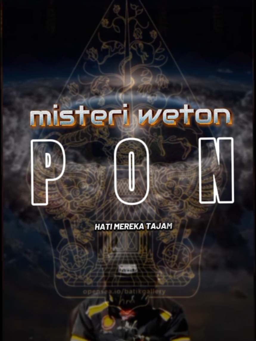 misteri weton Pon. #pon #wetonjawa 