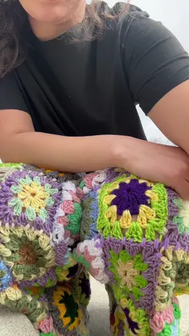 Crochet pants up on Etsy 