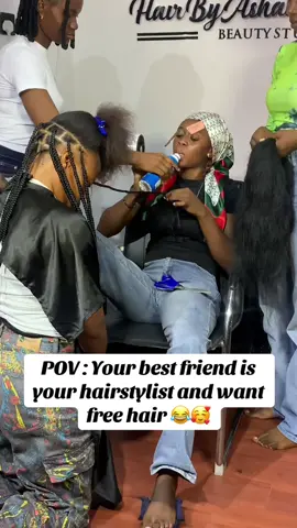 God abeg 😂 @Pinky Treats suffer no be small  #typviral #viral #videoviral #suggested #blowthisup #beauty #relatable #hairby_ashabee 