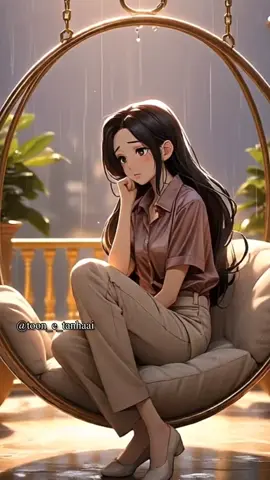 Unheard Cries: A Lonely Soul’s Silent Fight💔 #SadGirl #SilentPain #Tanhai #BrokenSoul #toon_e_tanhaai #3DCartoon #DeepFeelings #CryWithin #LonelyHeart #EmotionalPoetry #UnheardWords #soulindarkness 