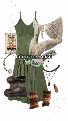 fairy girl outfit 🧚🏻‍♀️✨🍄🍃 #fairycore #fairyoutfit #outfitideas #outfit #OOTD #girlstyle #outfitaesthetic 