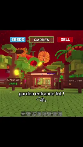 Replying to @💐. garden entrance tut!! :)  #gardenentrance #growagarden #cosmetics #growagardenbuilds #builds #roblox #archivedkitty 