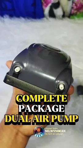affordable talaga tong air pump/aerator na nabili ko complete set na siya at mabibigyan ko na ng tamang oxygen ang mga isda at crayfish ko erator for aquarium aerator for pond aerator for crayfish aerator with filter aerator pump air pumps aquarium air pumps aquarium complete set #airpump #aerator #aquarium #fish #aquariumfilter #fishkeeping #fishtank #dual 
