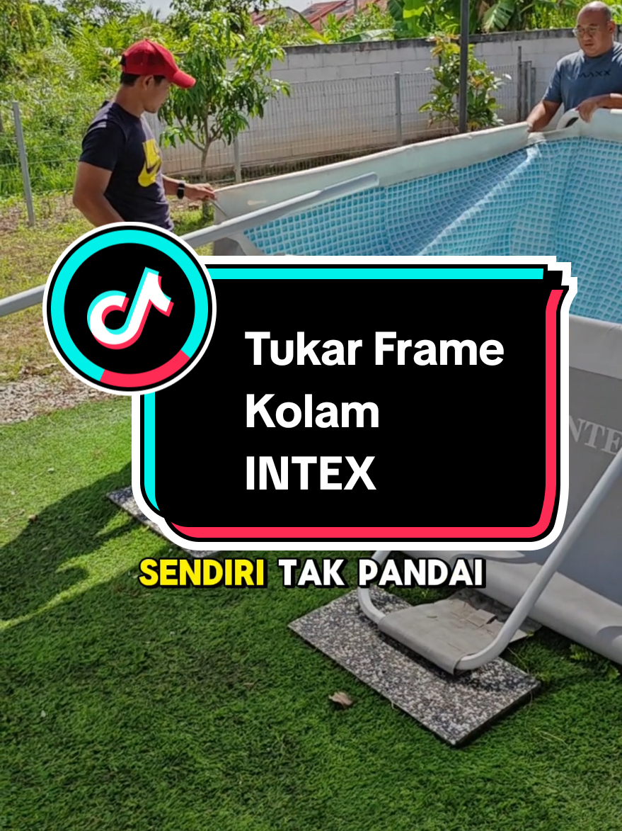 Ni bukan paid review ye 👌 Tapi sbb Nit @kolamrenangintex bg servis terbaik, byk membantu, kita up kongsikan benda baik.  #kolamrenangintex  #kolamintexmalaysia 