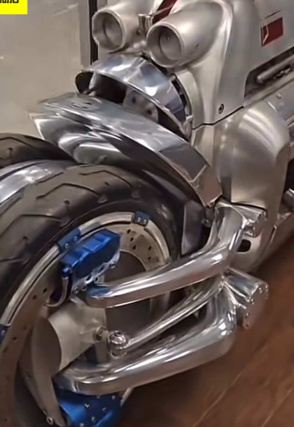 වේගවත්ම බයික් එක 🏍️😍 . . . . . . . . #dodge #bike #dodgeviper #dodgetomahawk #superbike #speedbike 